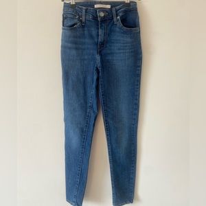 Levi’s 721 High Rise Skinny Jeans
